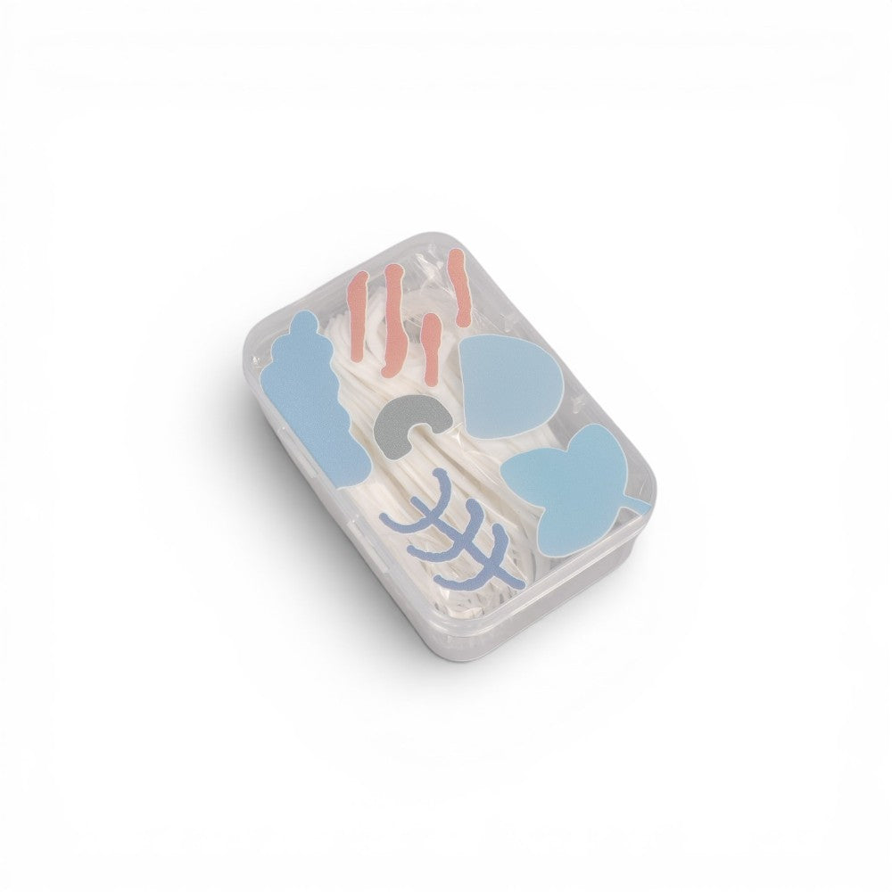 seda dental para limpiar plastico dim:6x9x3