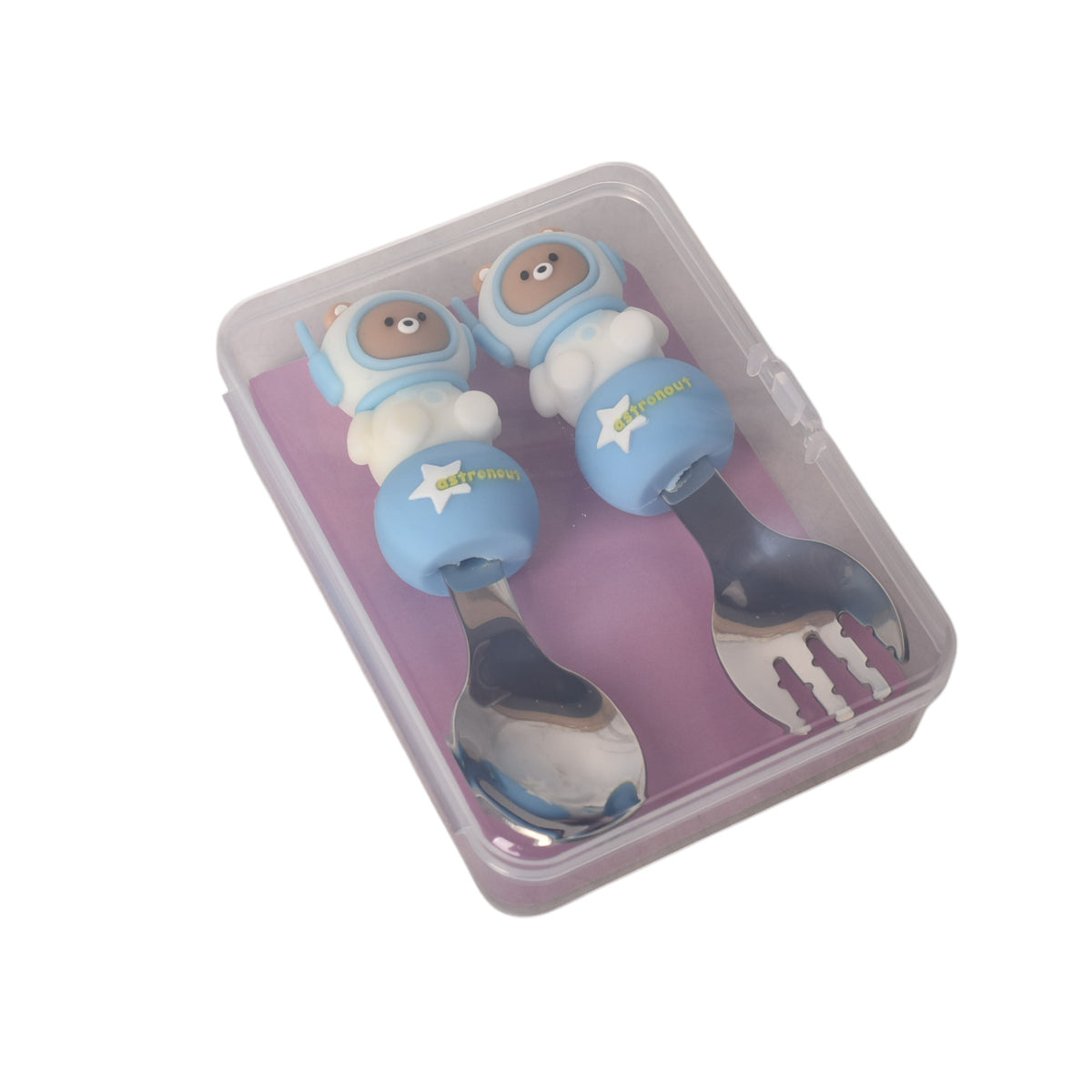 set cuchara y tenedor hierro acero inoxidable dim:11*8*3