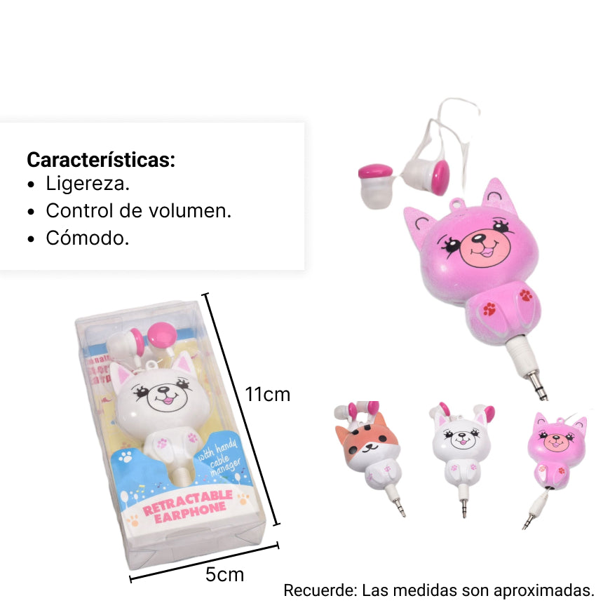 audifono gatico  dim:6*12*2cm audifonos