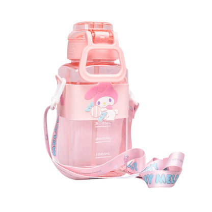 BOTELLA DE AGUA 600ML PLASTICA  DIM:20X7