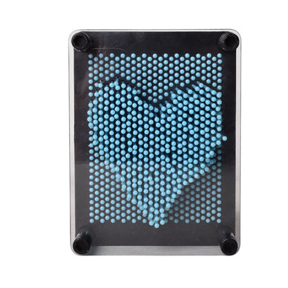 ADORNO ESCRITORIO TABLERO DE AGUJAS PLASTICO ANTIESTRES 3D
