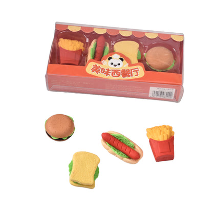 SET BORRADORES FIGURA COMIDA RAPIDA