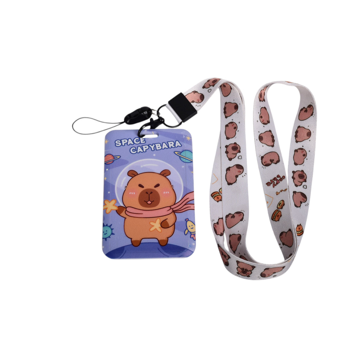 portacarnet plastico poliester capybara dim:6x11
