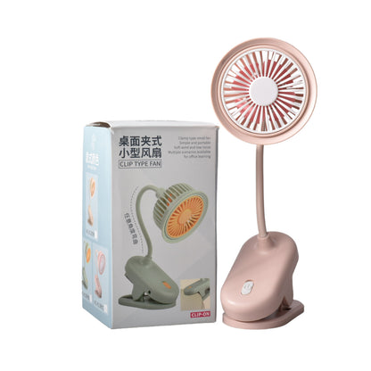 VENTILADOR RECARGABLE PLASTICO CON CABLE USB