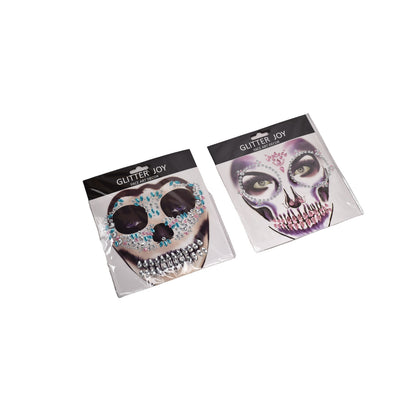 PEGATINAS FACIALES GEMAS DECORATIVAS ADHESIVAS