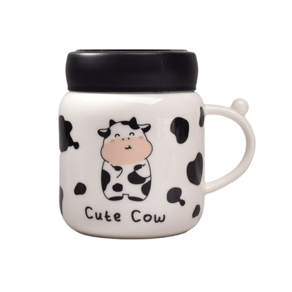 MUG EN CERAMICA POCILLO DE VACA DIM:8x12x11CM