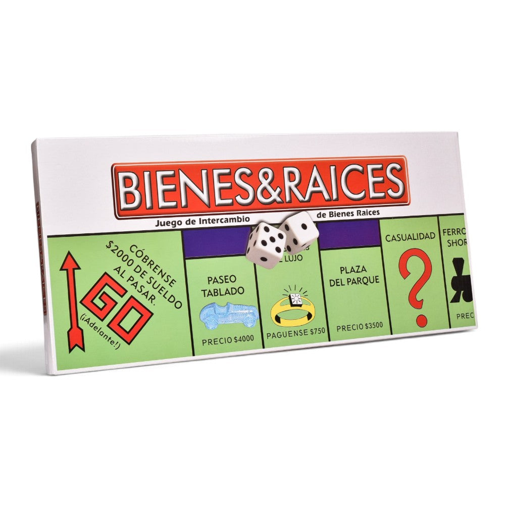 juego de mesa bienes y raices dim: 32*14.5*3cm