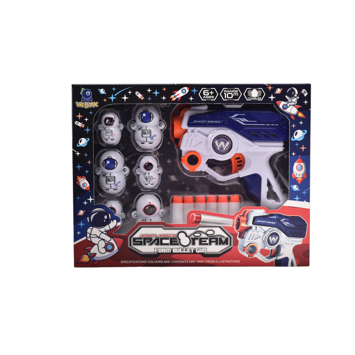 pistola dardos astronauta niños (1274003)