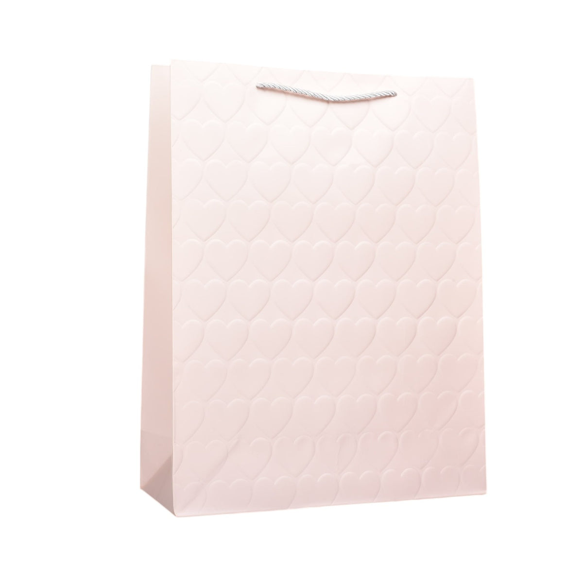 bolsa para regalo papel corazones grande dim:31x40x12