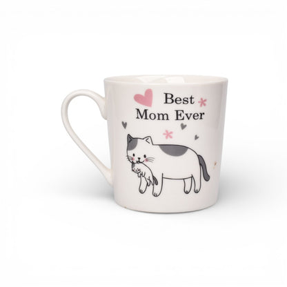 MUG POCILLO CERAMICA GATO 300ML DIM:8X8X9
