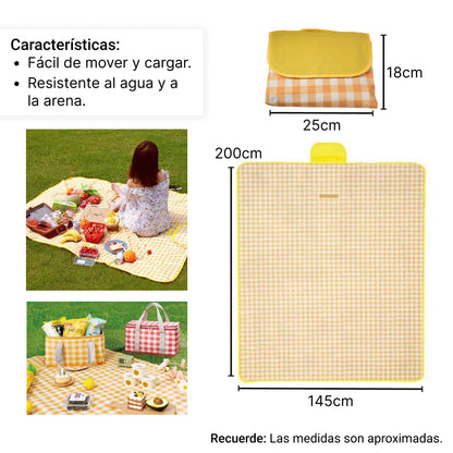 ALFOMBRA MANTA PICNIC RESISTENTE