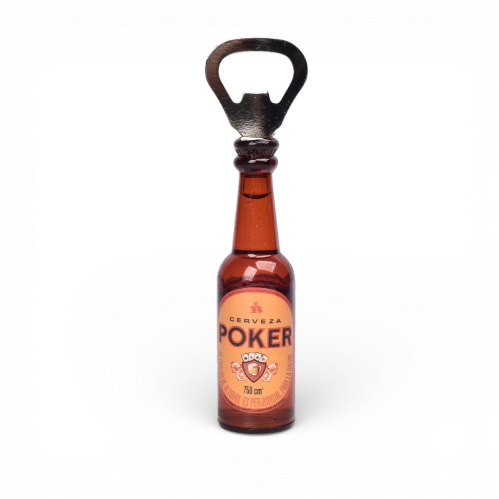 destapador plastico con iman forma botella dim:18x2x2