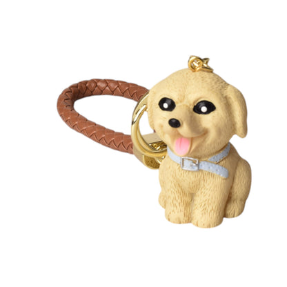 LLAVERO RESINA FORMA DE PERRO VARIOS COLORES DIM:5X3X4
