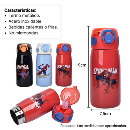 TERMO METALICO PERSONAJE DIM:7X19