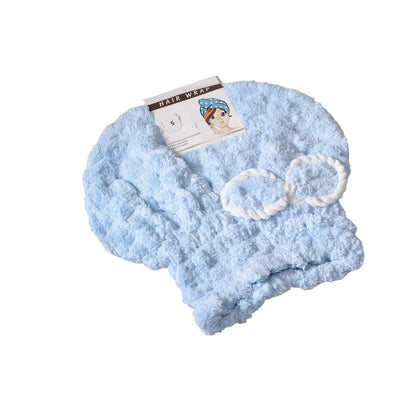 GORRO MICROFIBRA PARA SECAR EL CABELLO