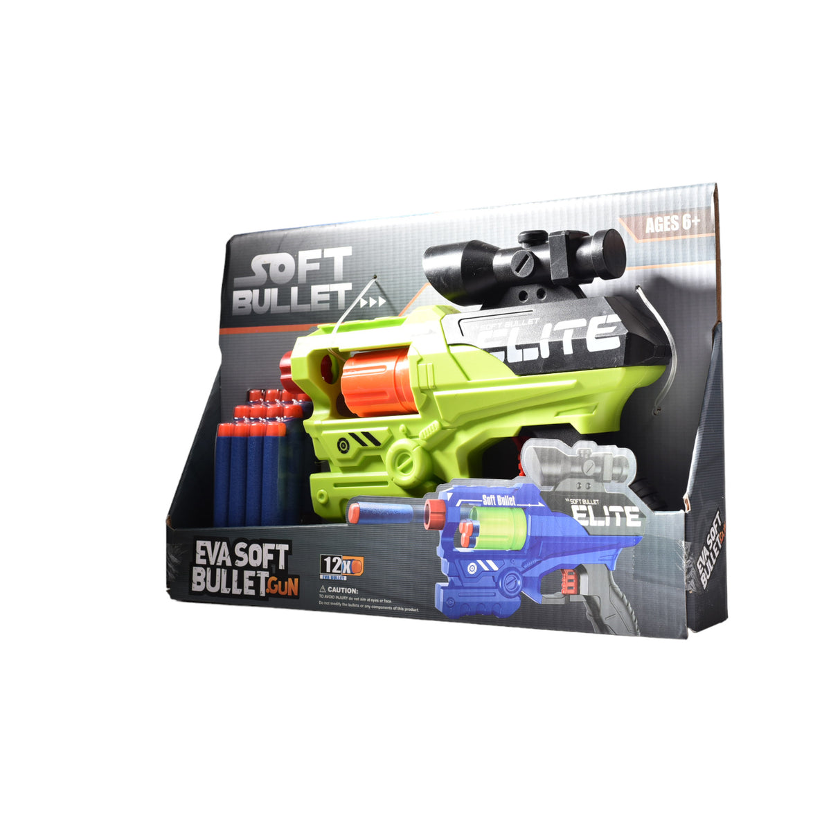 pistola lanza dardos x 12 dardos (6490z-4)