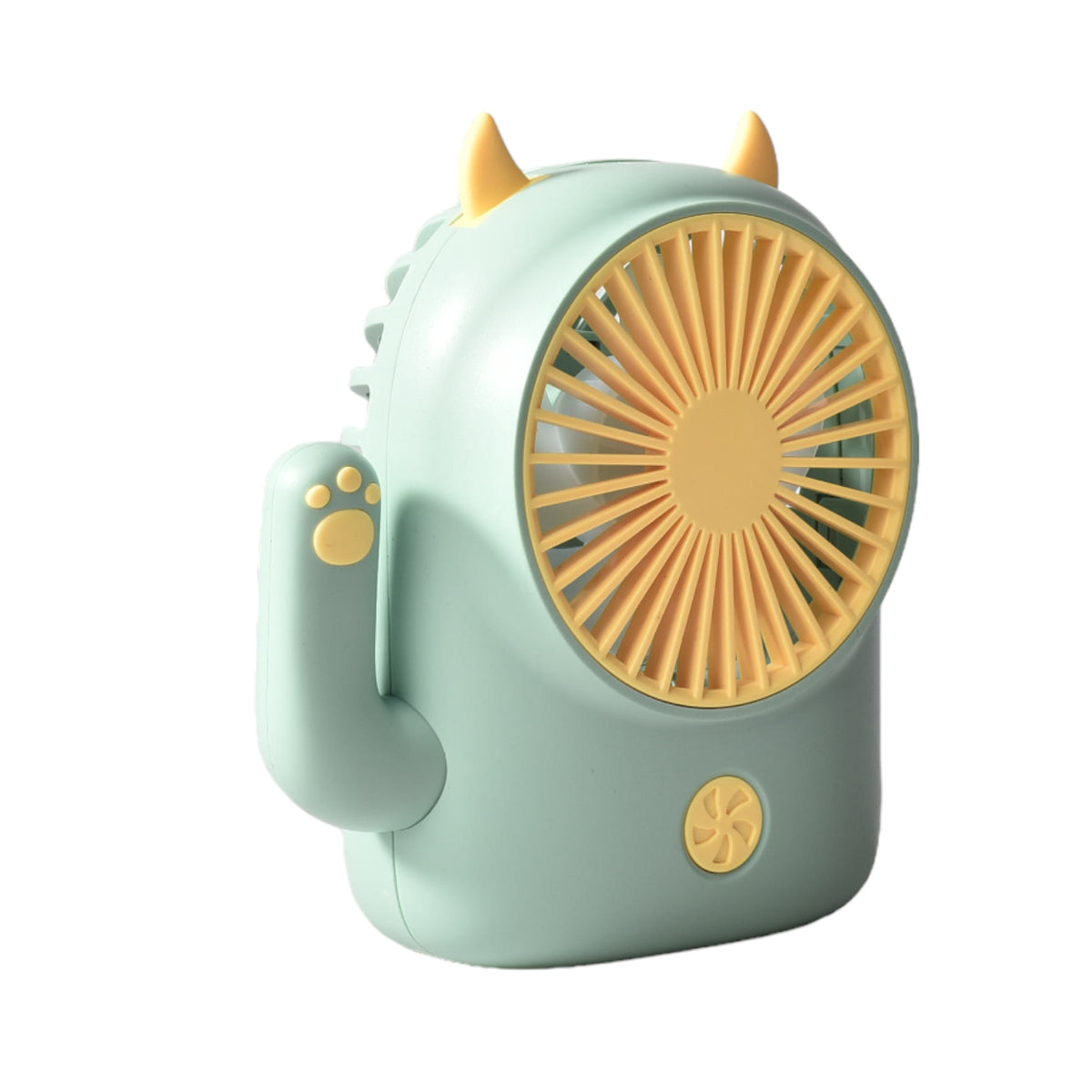 ventilador forma de gato recargable plastico con cable usb