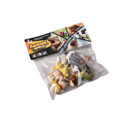 SET ANIMALES DE GRANJA JUGUETE DIDACTICO PLASTICO COLECCIÓN