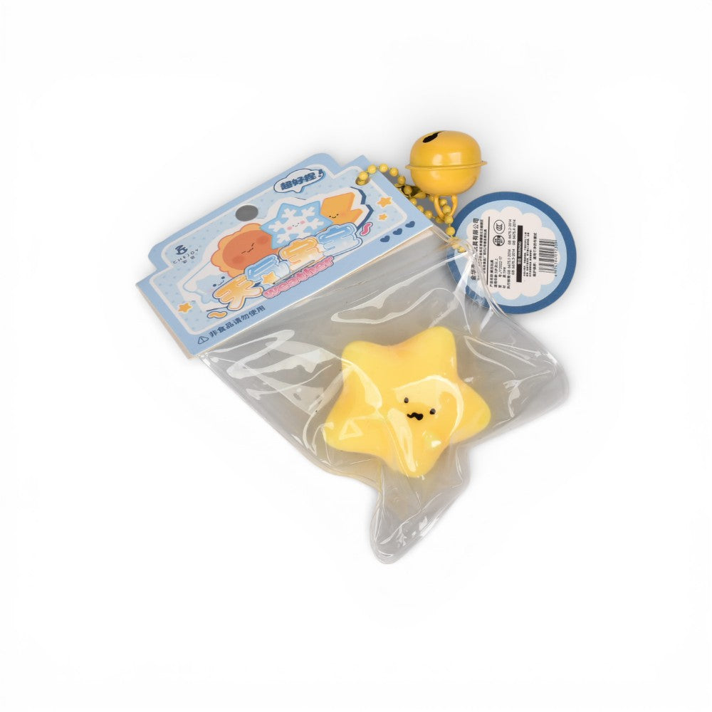 squishy anti estrés clima elastico caucho  dim: 4x3x1