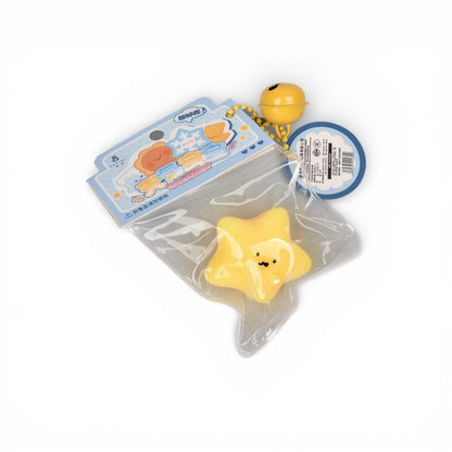 SQUISHY ANTI ESTRÉS CLIMA ELASTICO CAUCHO  DIM: 4X3X1