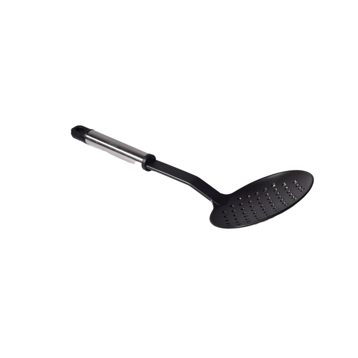 set de 6 utensilios cocina silicona plastico negro dim:10x38