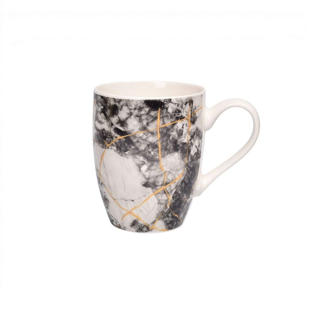 mug pocillo marmoleado ceramica dim:8x8x10