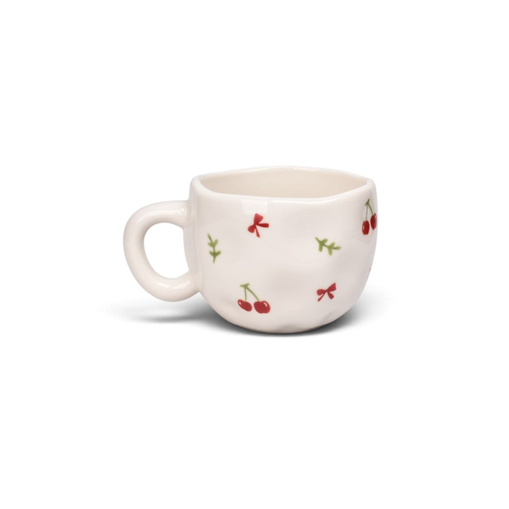 pocillo set con plato 300ml ceramica
