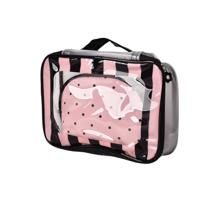 COSMETIQUERA X 2 UND MAQUILLAJE SINTETICO PVC DIM:21X15*8