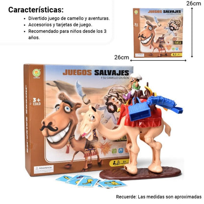JUEGO DE MESA CAMELLO GRUÑON DIM:26.7X26.7X8.7CM