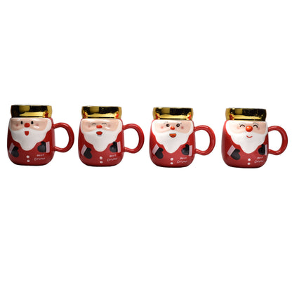 MUG EN CERAMICA POCILLO DE NAVIDAD DIM:8x12x11CM