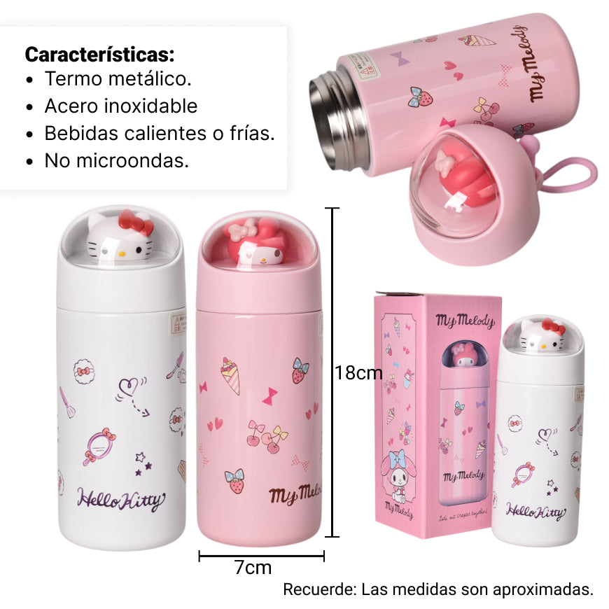termo acero inoxidable 350ml personaje