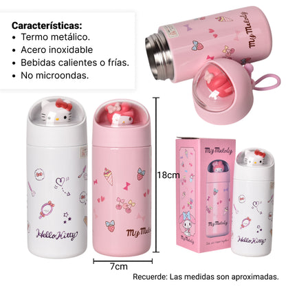 TERMO ACERO INOXIDABLE 350ML PERSONAJE