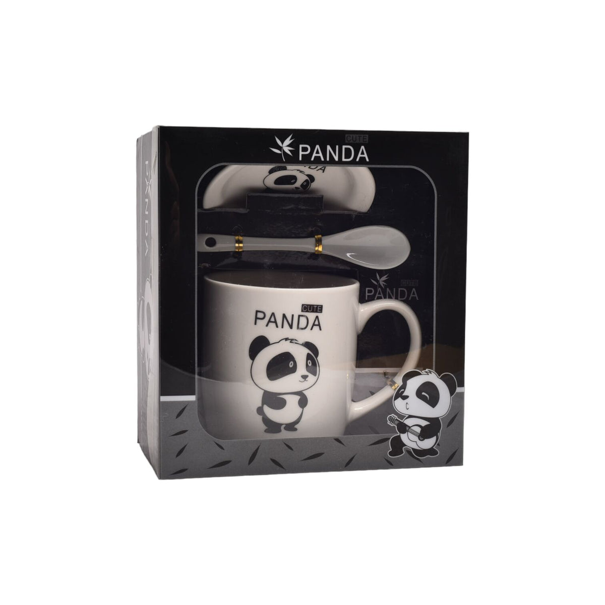 pocillo con cuchara mug ceramica