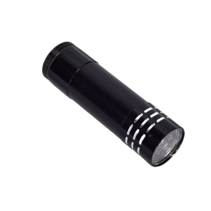 LINTERNA METAL RECARGABLE USB NEGRO DIM:4X3X11