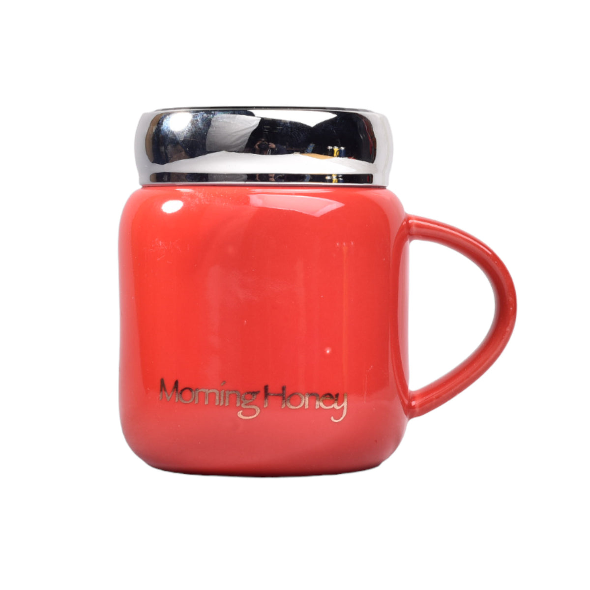 mug pocillo con tapa ceramica