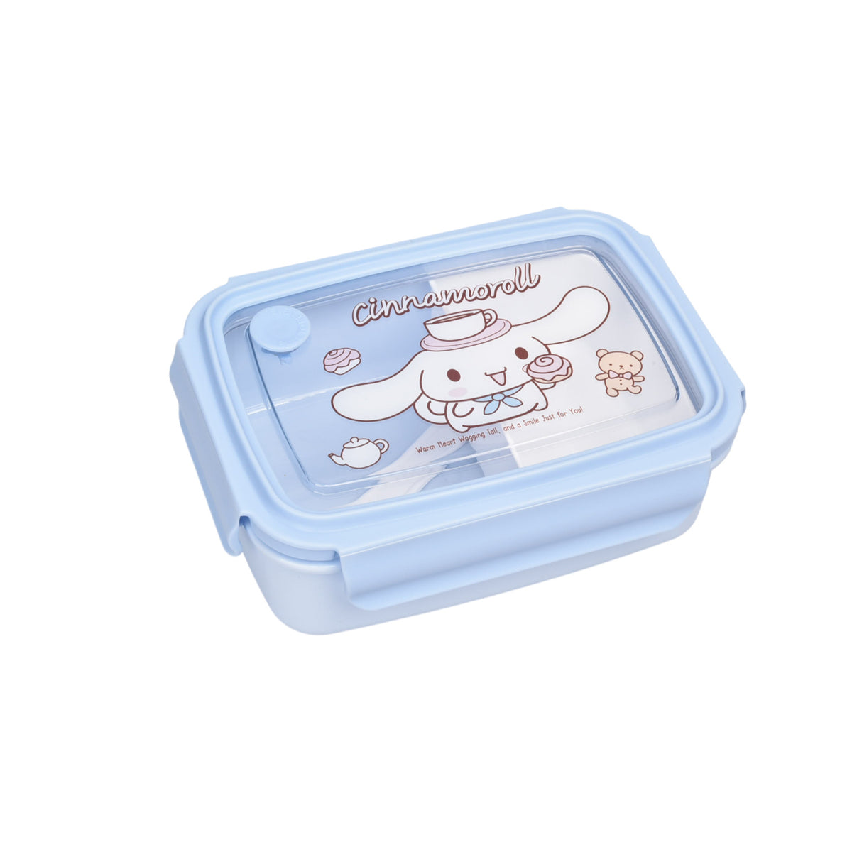 portacomida plastico 880ml personaje azul dim:18x13