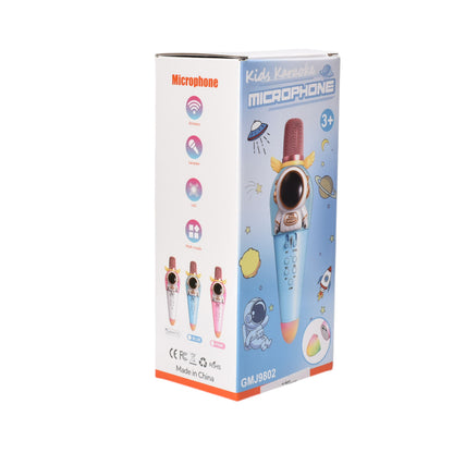 JUGUETE MICROFONO KARAOKE DE PLASTICO DIM:10X7X21