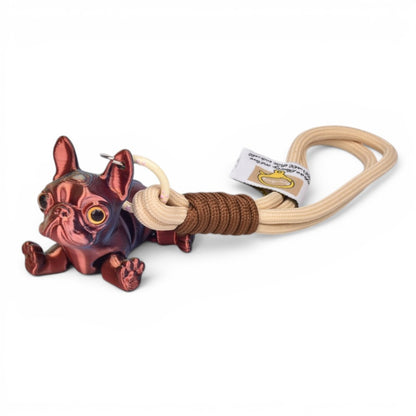 LLAVERO PERRO PLASTICO DIM: 6X6CM