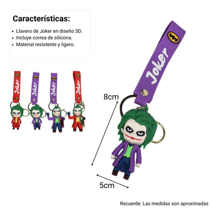 LLAVERO DE GOMA PERSONAJE DIM:8X5