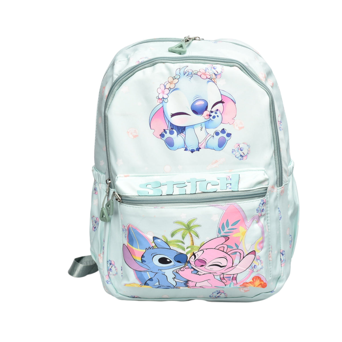 maleta morral con llavero poliester personaje dim:41x29x15