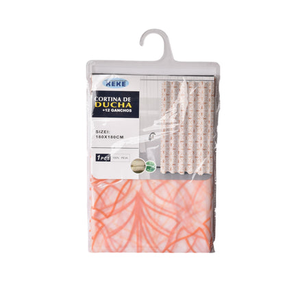 CORTINA PARA BAÑO PLASTICA