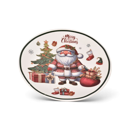 PLATO NAVIDEÑO DIM:25CM