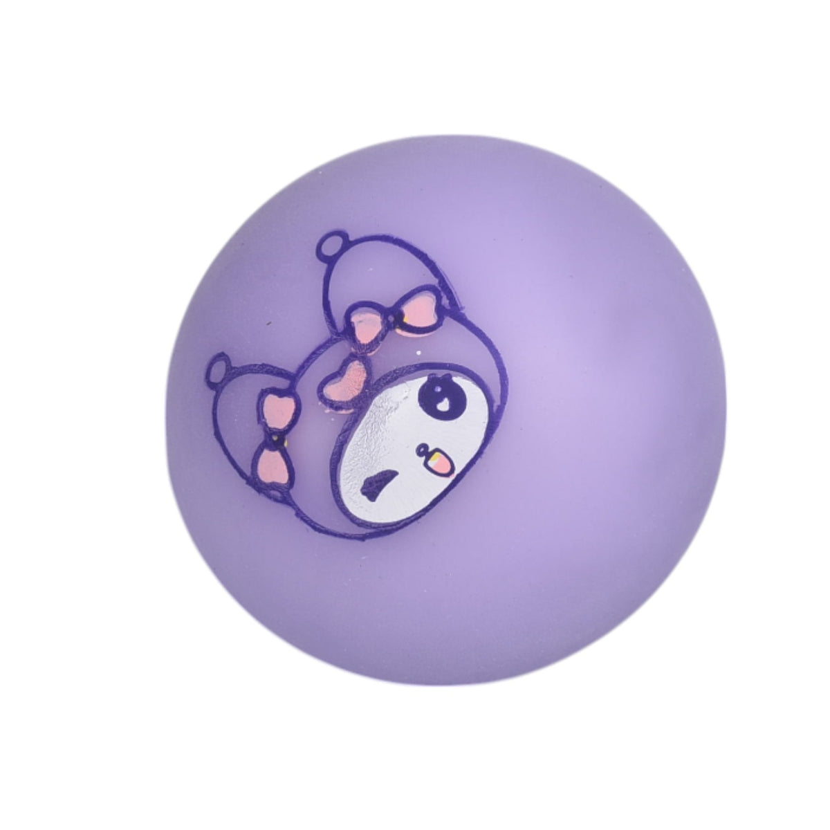 squishy anti estres elastico caucho redonda violeta dim:11x14x3cm
