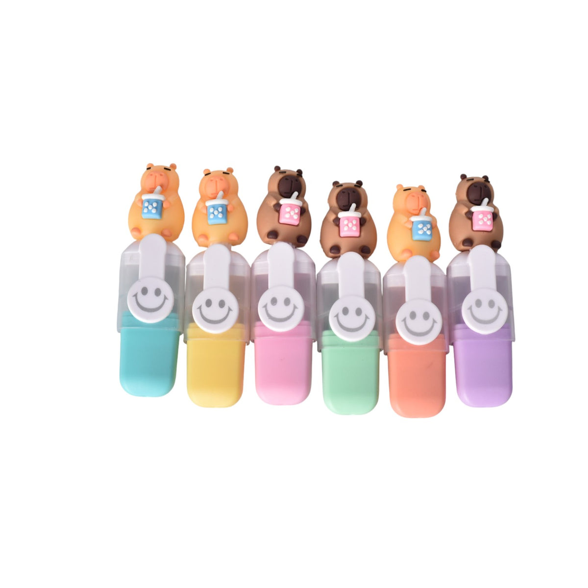 resaltador x 6pcs