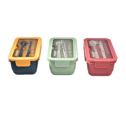 PORTACOMIDAS PLASTICO LONCHERA RECIPIENTE