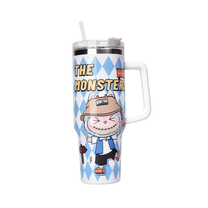 TERMO METALICO 890ML PERSONAJE DIM:9X24