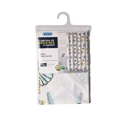 CORTINA PARA BAÑO PLASTICA
