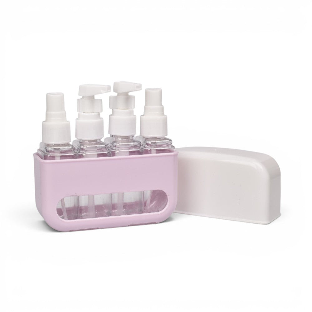 kit envases recargables viajeros plastico  50ml