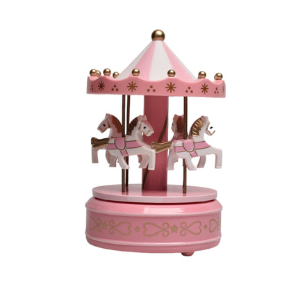 CAJA MUSICAL FORMA DE CARRUSEL