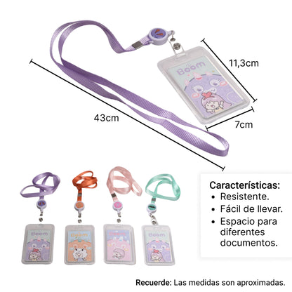 PORTA CARNET CINTA DIM:11,3